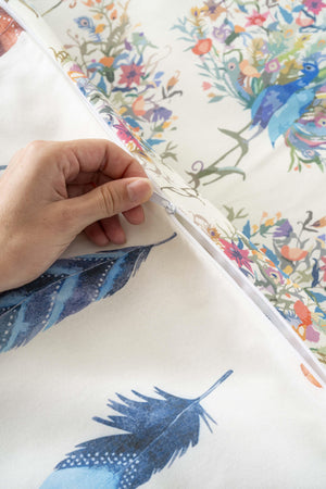 Linda Çift Kişilik Outlet Nevresim Takımı Pamuklu