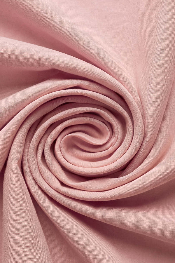 Pudra Pembe Çift Kişilik Düz Çarşaf Takımı 160x200 cm - 3 Parça