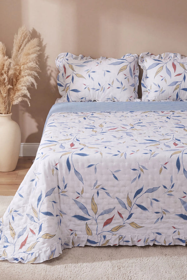 Serin Sabah Breeze Çift Kişilik Yatak Örtüsü Seti – 3 Parça
