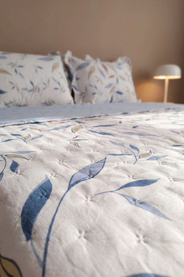 Serin Sabah Breeze Çift Kişilik Yatak Örtüsü Seti – 3 Parça