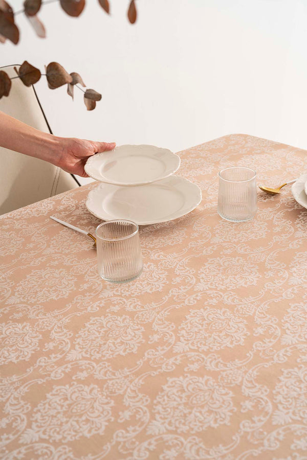 Damascus Cappuccino Masa Örtüsü 160x220 cm