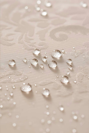 Jumbo Jakar Krem Sıvı İtici Leke Tutmaz Masa Örtüsü 160x220 cm