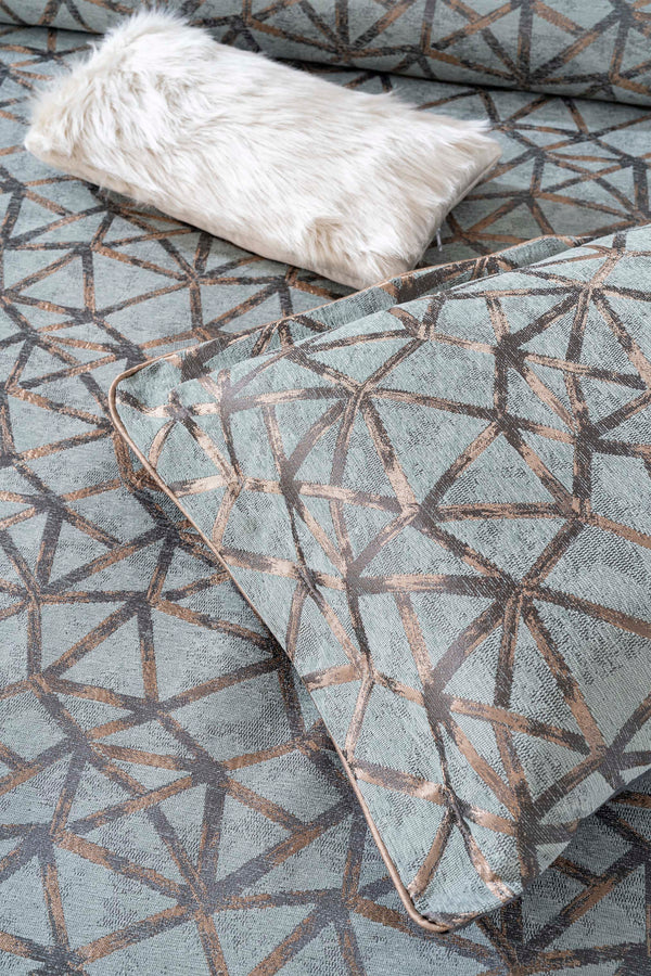 Eliz Yeşil Çift Kişilik Yatak Örtüsü Takımı 4 Parça Uyku & Çeyiz Seti