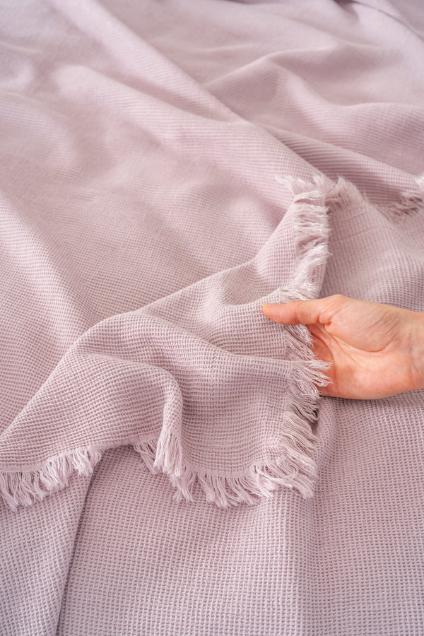 Missera Rose Nakışlı Çift Kişilik Pike Seti - 4 Parça Çeyiz Seti