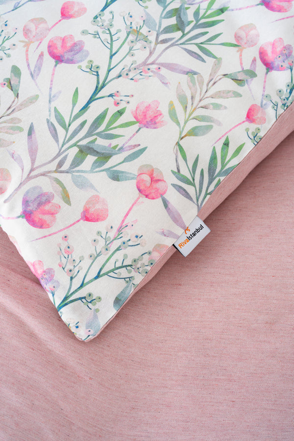 Cherie Çift Kişilik Nevresimli Pike Takımı - 7 Parça Çeyiz Seti