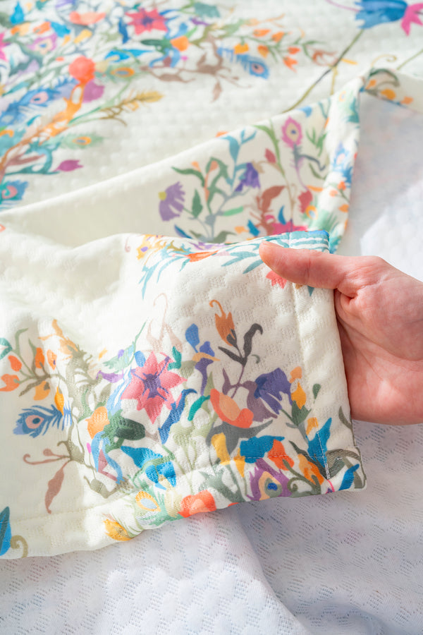 Linda Çift Kişilik Baskılı Pike 200 x 220 cm