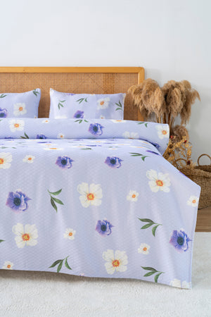 Kır Çiçekleri Outlet Çift Kişilik Baskılı Pike 200 x 220 cm
