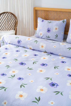 Kır Çiçekleri Çift Kişilik Baskılı Pike 200 x 220 cm
