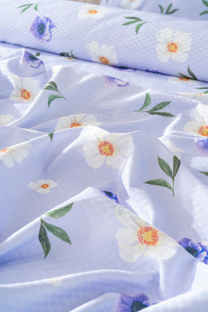 Kır Çiçekleri Outlet Çift Kişilik Baskılı Pike 200 x 220 cm