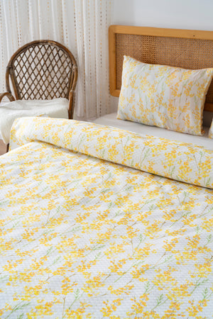 Kırmızı Kalpli Çift Kişilik Baskılı Pike 200 x 220 cm