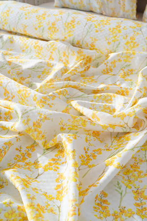 Kırmızı Kalpli Çift Kişilik Baskılı Pike 200 x 220 cm