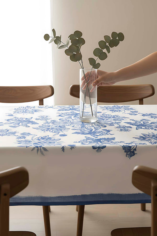 Elysian Blue Mutfak & Yemek Masası Örtüsü 150x250 cm