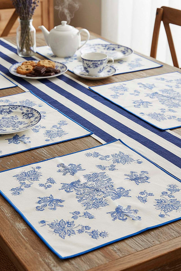 Elysian Blue 6'lı Sunum Peçetesi 40x40cm