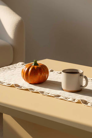 Rustik Mini Bal Kabağı Dekor Objesi