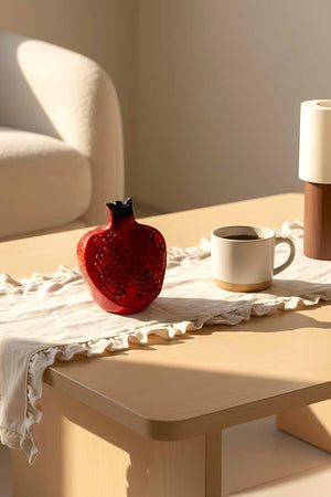 Tekli Yarım Nar Dekoratif Obje