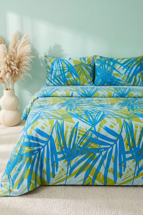 Palm %100 Pamuklu Ranforce Çift Kişilik Nevresim Takımı – 4 Parça