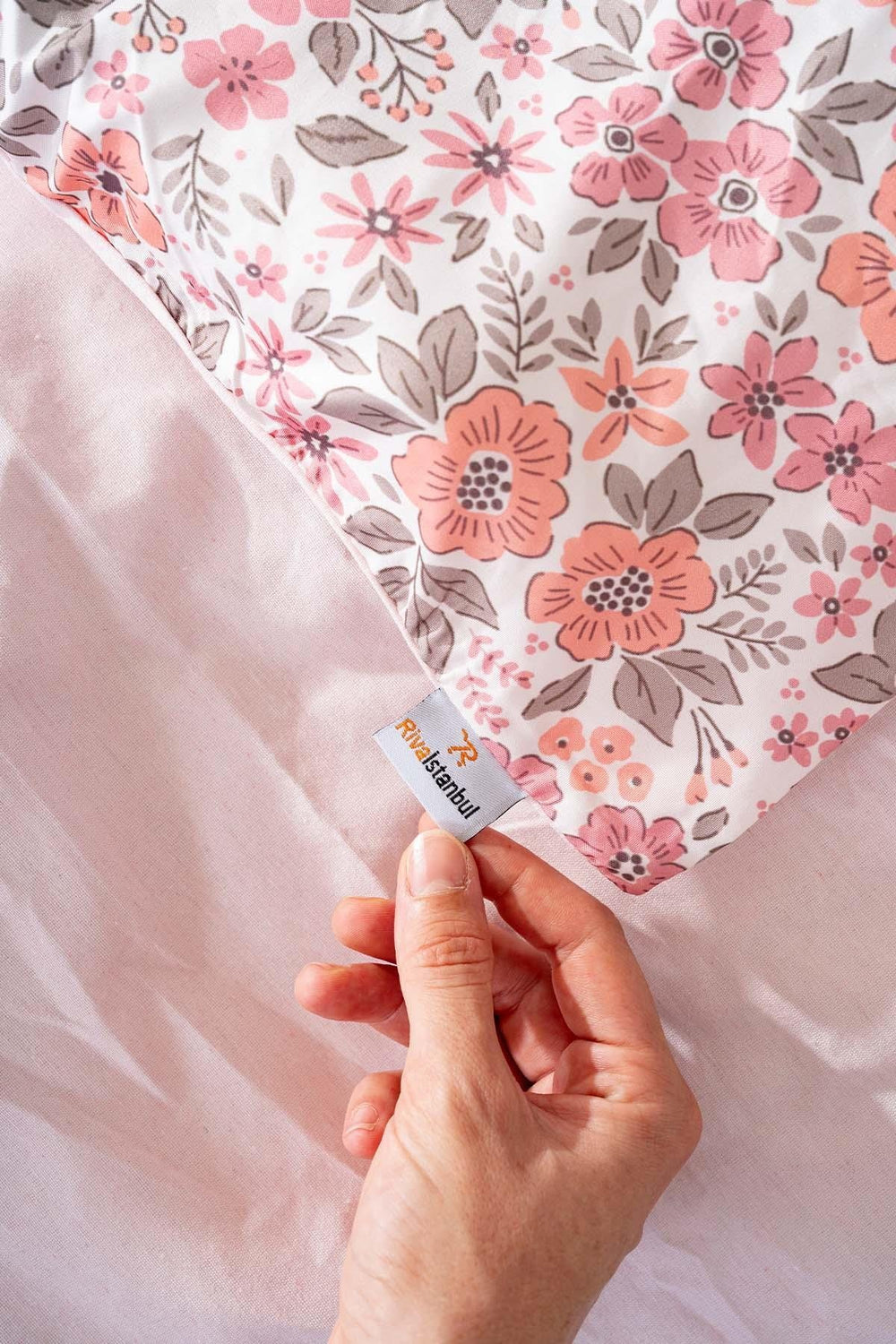 Pembe Bahar Outlet Tek Kişilik Nevresim Takımı Pamuklu