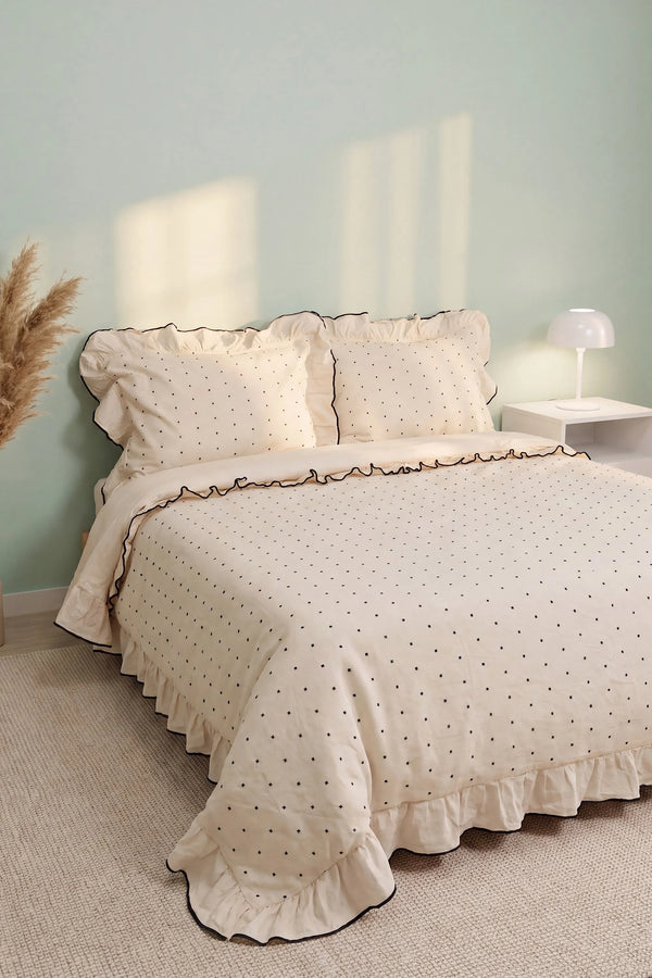 Point Exclusive Naturel %100 Pamuklu Çift Kişilik Nevresim Takımı - 4 Parça – görsel 4