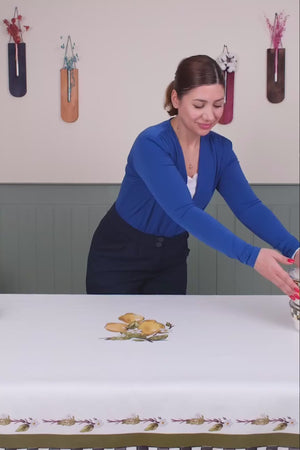 Linda Limon Desenli 6’lı Pasta Tabağı