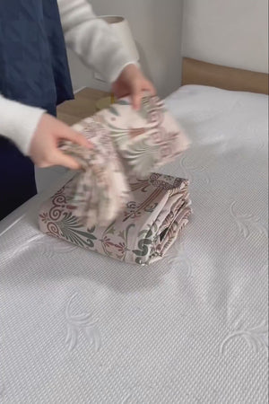 Etnik Saray Tek Kişilik Yazlık Pamuklu Nevresim Takımı
