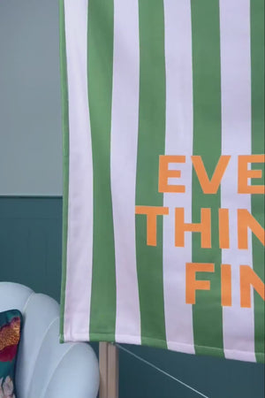 Every Things Fine Çizgili Plaj Havlusu 70x150 cm