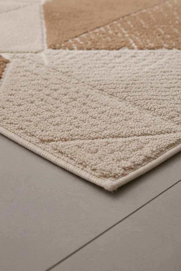 Terra Geometrik 2’li Banyo & Klozet Paspas Takımı