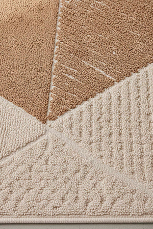 Terra Geometrik 2’li Banyo & Klozet Paspas Takımı