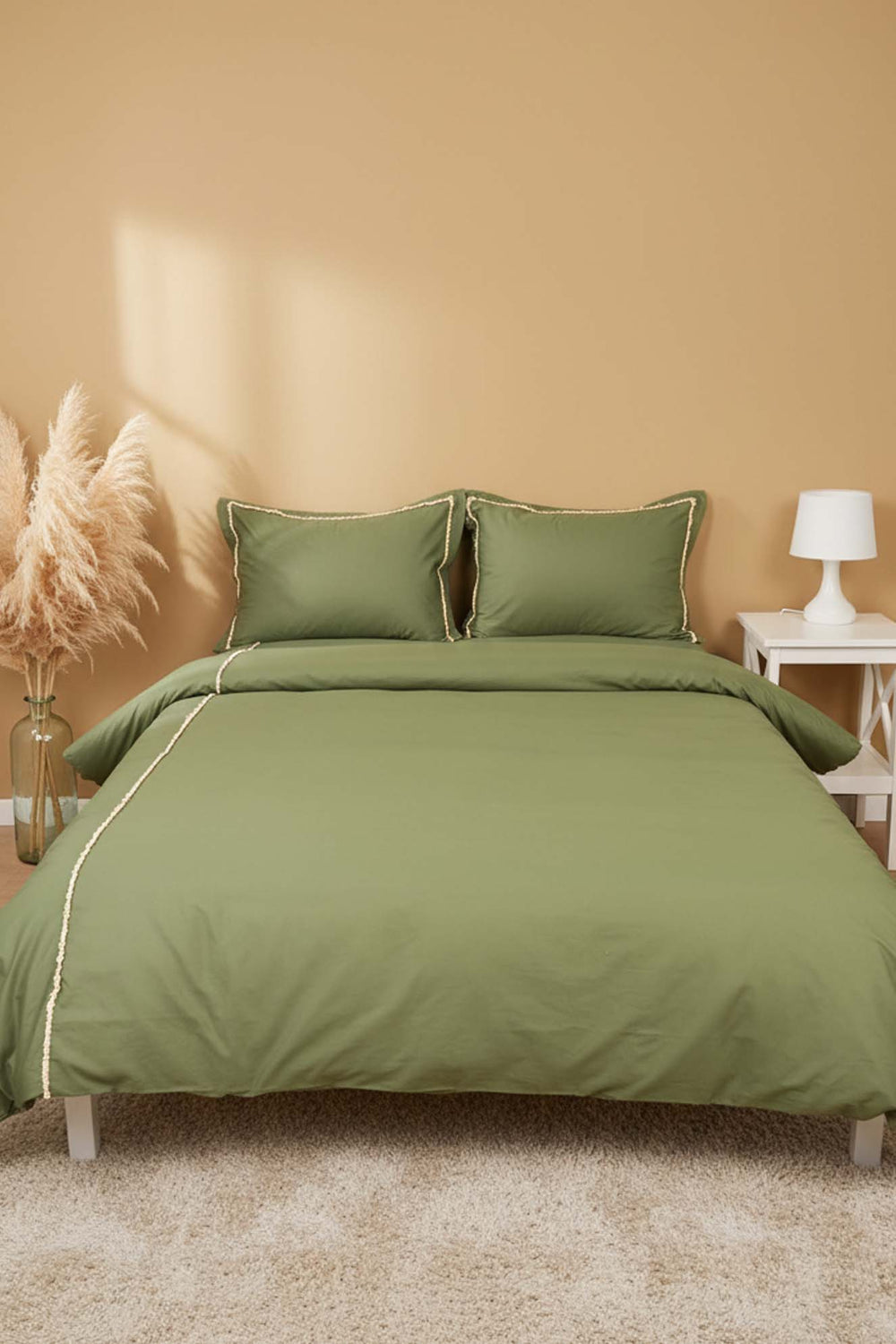 Prima %100 Pamuklu Punch Detaylı Nevresim Takımı -4 Parça