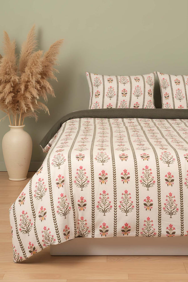 Lora Çift Kişilik Outlet Nevresim Takımı Pamuklu