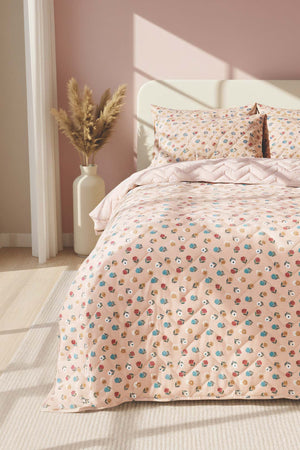 Rossie Çift Kişilik Outlet Pamuklu Kapitone Pike & Çok Amaçlı Yatak Örtüsü