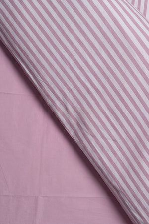 Santiago Pembe %100 Pamuklu Çift Kişilik Nevresim Takımı - 4 Parça