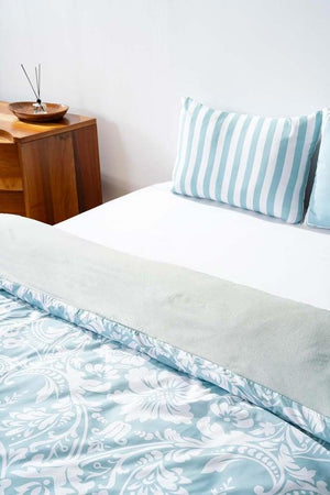 Saray Mint Çift Kişilik Outlet Nevresim Takımı Pamuklu