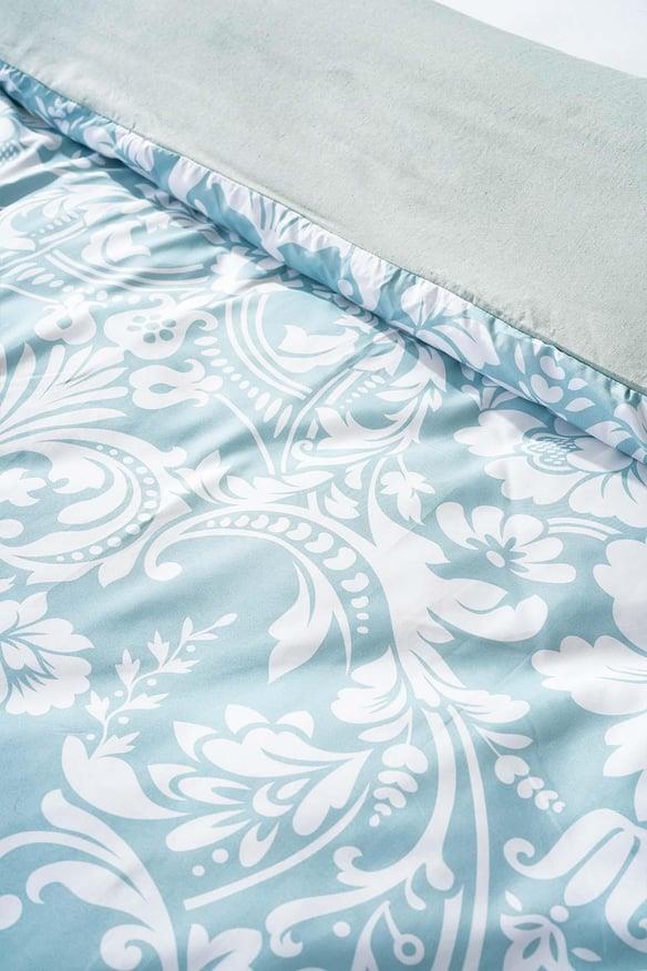 Saray Mint Çift Kişilik Outlet Nevresim Takımı Pamuklu