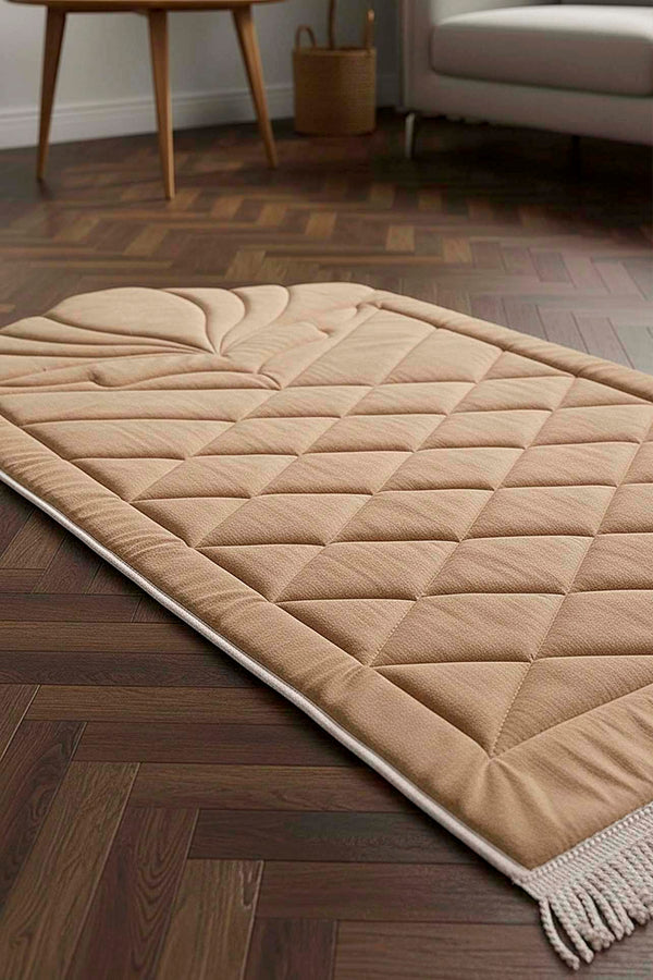 Vizon Kapitone Dolgulu Lüks Seccade 65x115 cm