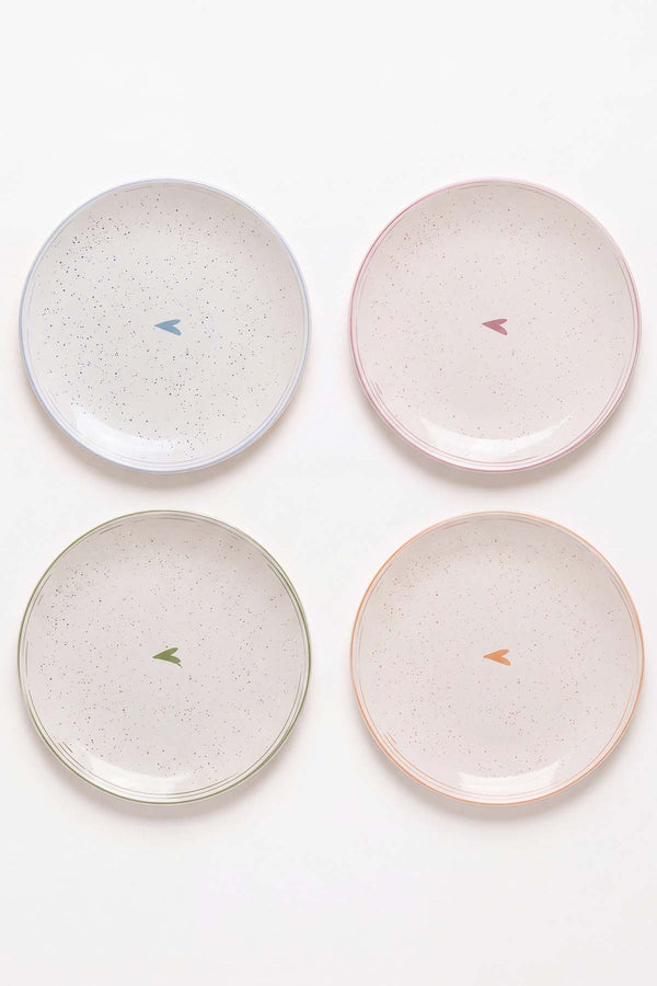 Livia Ege 4'lü Pasta & Sunum Tabağı 20 cm