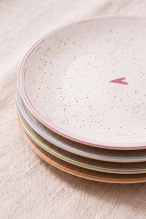 Livia Ege 4'lü Pasta & Sunum Tabağı 20 cm