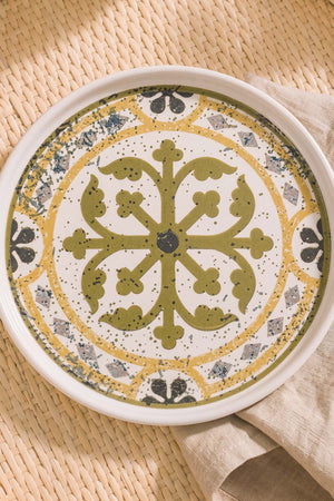 Timeless Brown Stackable 4'lü Pasta & Sunum Tabağı 21 cm