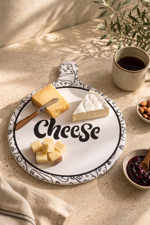 Cheese Keraart Peynir Sunum Tabağı 26 cm