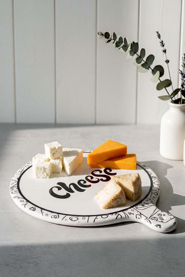 Cheese Keraart Peynir Sunum Tabağı 26 cm