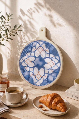 Wave Flow Reaktif Peynir Sunum Tabağı 26 cm