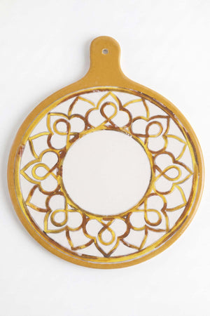 Worn Gold Peynir Sunum Tabağı 26 Cm