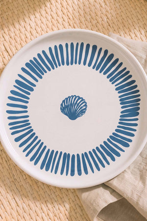 Ocean Muse Nordic Pasta Tabağı 4'lü Pasta & Sunum Tabağı 22 cm
