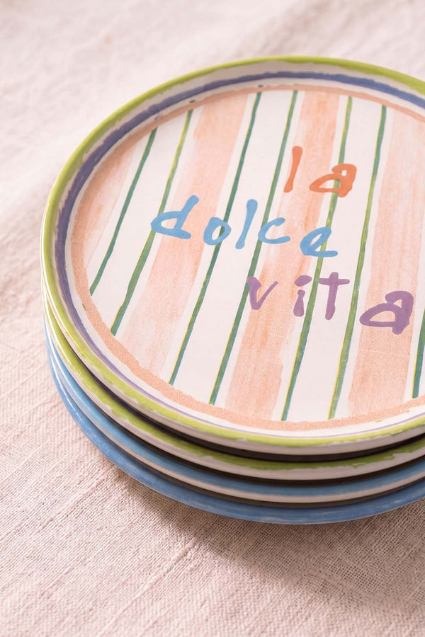 Mama Mia & La Dolce Vita Nordic 4'lü Pasta Tabağı 22 cm