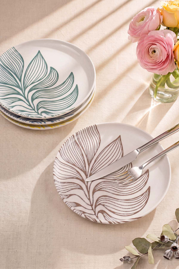 Leaf Harmony Nordic 4'lü Pasta & Sunum Tabağı 22 cm