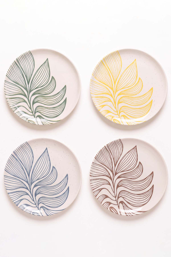Leaf Harmony Nordic 4'lü Pasta & Sunum Tabağı 22 cm