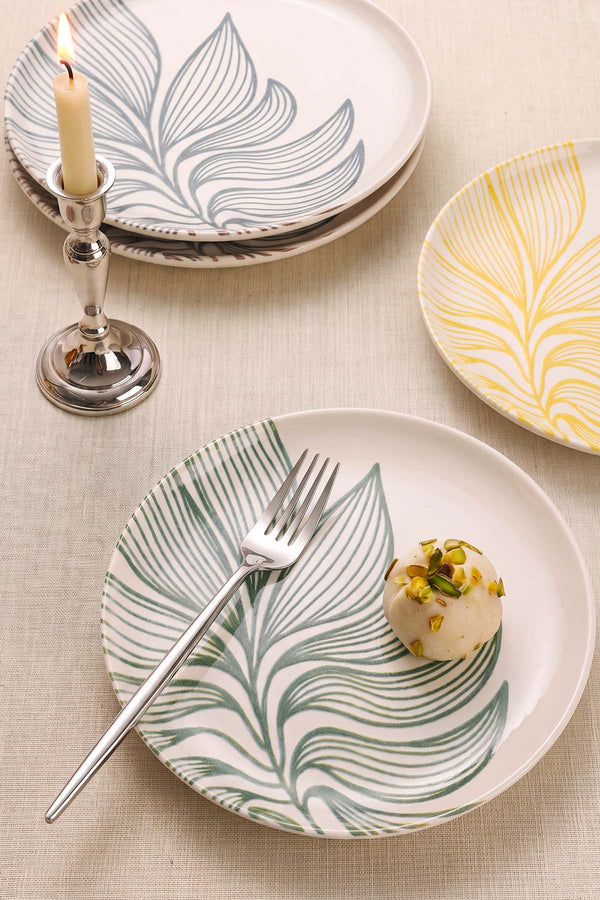 Leaf Harmony Nordic 4'lü Pasta & Sunum Tabağı 22 cm