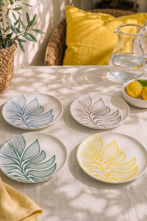 Leaf Harmony Nordic 4'lü Pasta & Sunum Tabağı 22 cm