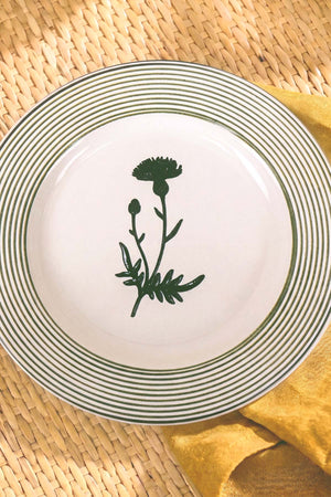 Floral Essence Assos 4'lü Pasta & Sunum Tabağı 22 cm