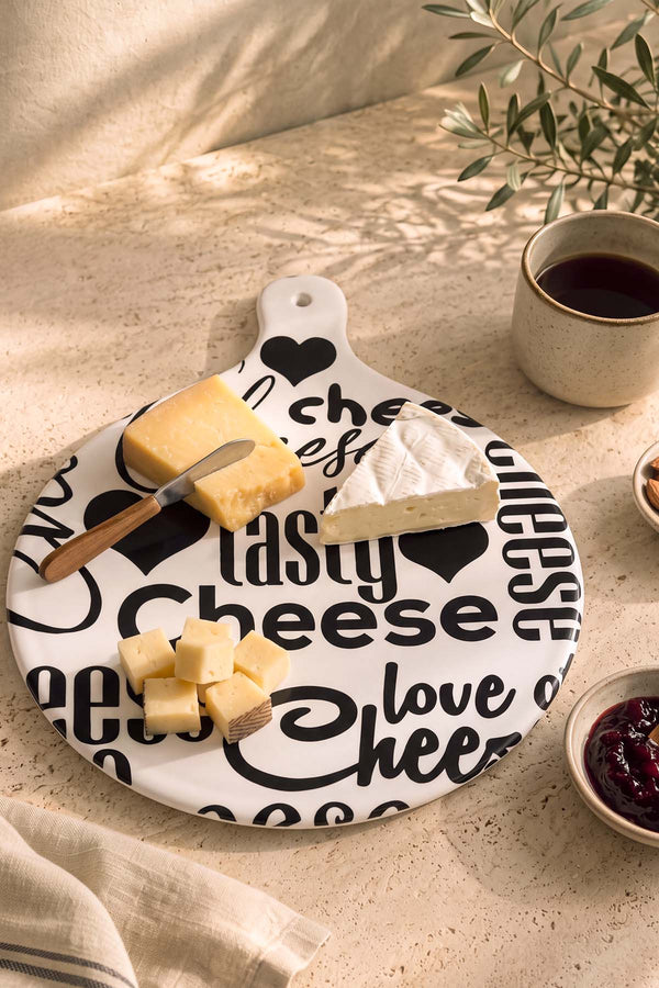Cheese Keraart Tasty Peynir Sunum Tabağı 26 cm
