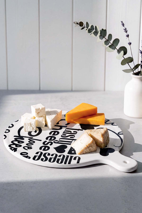 Cheese Keraart Tasty Peynir Sunum Tabağı 26 cm